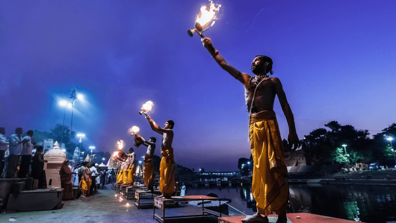 माँ शिप्रा आरती रामघाट उज्जैन