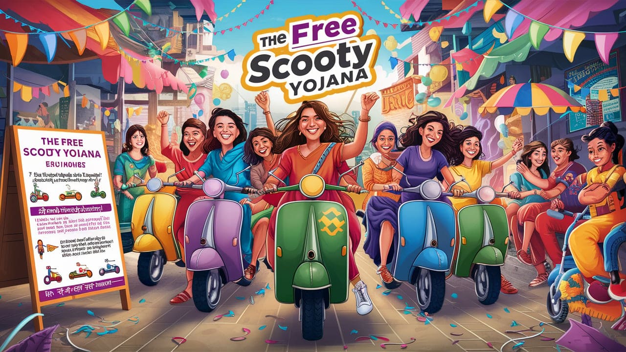 Free Scooty Yojana